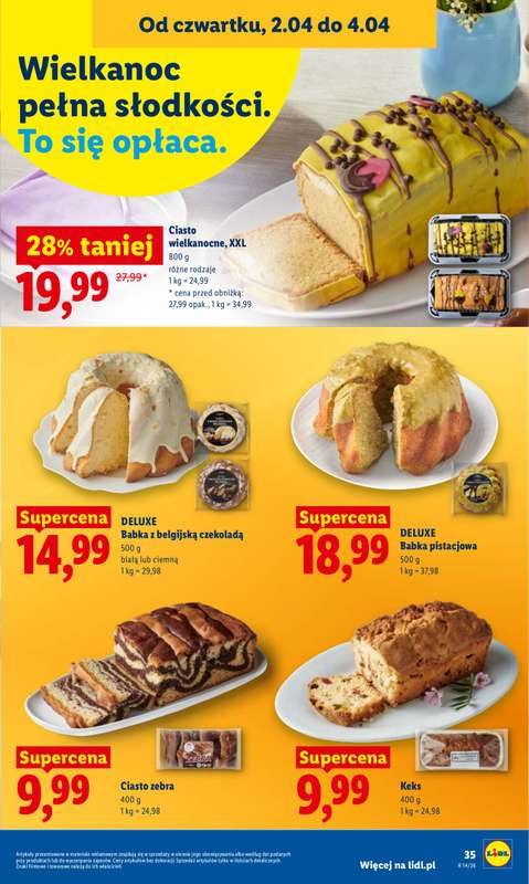 Lidl - gazetka promocyjna Oferta od czwartku od czwartku 02.04 do soboty 04.04 - strona 39