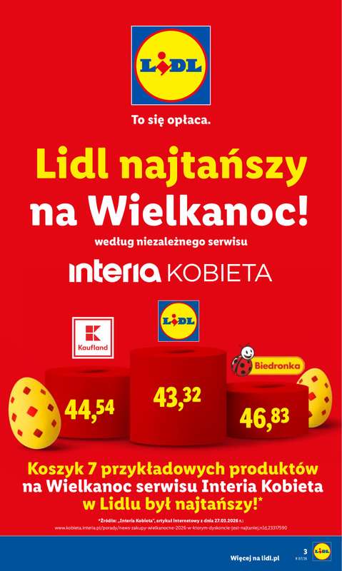 Lidl - gazetka promocyjna Oferta od czwartku od czwartku 02.04 do soboty 04.04 - strona 3