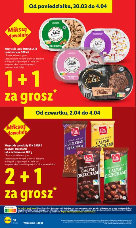Lidl - gazetka promocyjna Oferta od czwartku od czwartku 02.04 do soboty 04.04 - strona 18