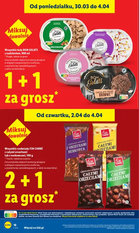 Lidl - gazetka promocyjna Oferta od czwartku od czwartku 02.04 do soboty 04.04 - strona 18