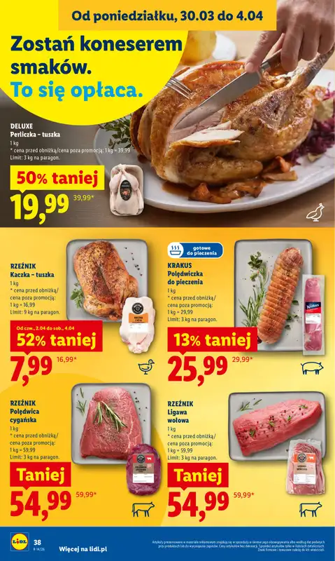 Lidl - gazetka promocyjna Oferta od czwartku od czwartku 02.04 do soboty 04.04 - strona 42