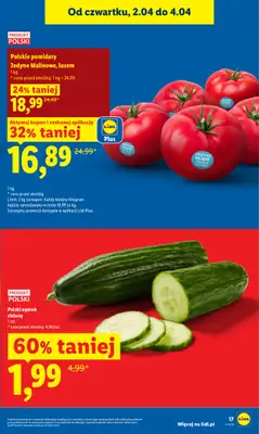 Lidl - gazetka promocyjna Oferta od czwartku od czwartku 02.04 do soboty 04.04 - strona 17