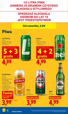 Lidl - gazetka promocyjna Oferta od czwartku od czwartku 02.04 do soboty 04.04 - strona 68