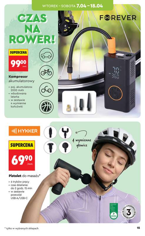 Biedronka - gazetka promocyjna Hity i inspiracje, od 07.04 od wtorku 07.04 do środy 22.04 - strona 15