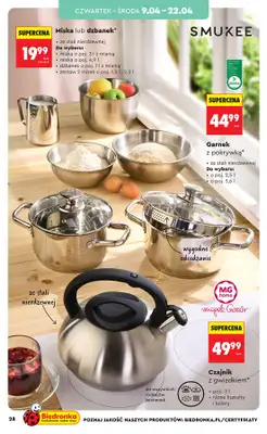 Biedronka - gazetka promocyjna Hity i inspiracje, od 07.04 od wtorku 07.04 do środy 22.04 - strona 28