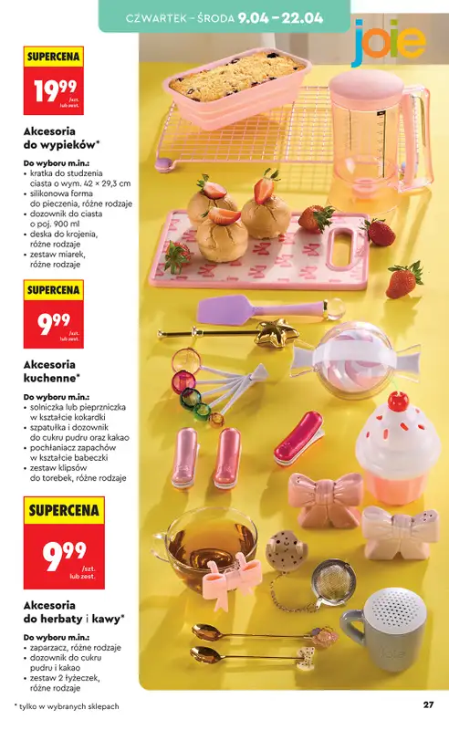 Biedronka - gazetka promocyjna Hity i inspiracje, od 07.04 od wtorku 07.04 do środy 22.04 - strona 27