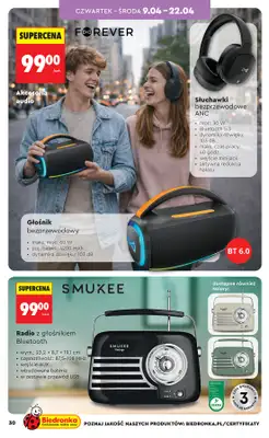 Biedronka - gazetka promocyjna Hity i inspiracje, od 07.04 od wtorku 07.04 do środy 22.04 - strona 30