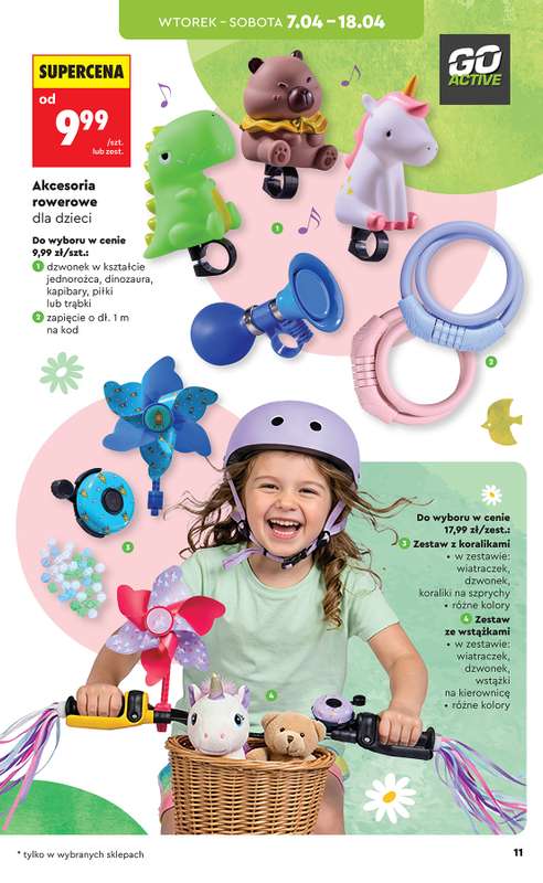 Biedronka - gazetka promocyjna Hity i inspiracje, od 07.04 od wtorku 07.04 do środy 22.04 - strona 11