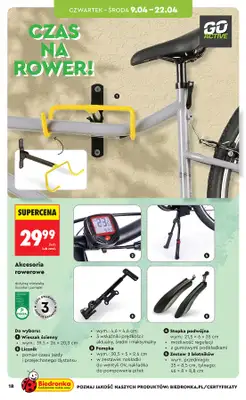 Biedronka - gazetka promocyjna Hity i inspiracje, od 07.04 od wtorku 07.04 do środy 22.04 - strona 18