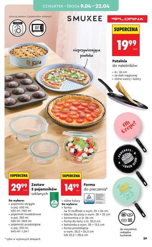 Biedronka - gazetka promocyjna Hity i inspiracje, od 07.04 od wtorku 07.04 do środy 22.04 - strona 29