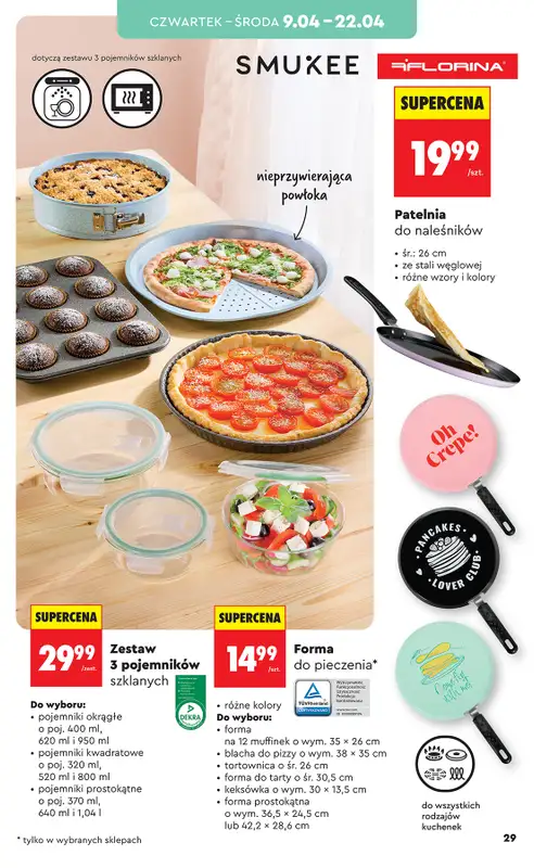 Biedronka - gazetka promocyjna Hity i inspiracje, od 07.04 od wtorku 07.04 do środy 22.04 - strona 29