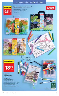 Biedronka - gazetka promocyjna Hity i inspiracje, od 07.04 od wtorku 07.04 do środy 22.04 - strona 33