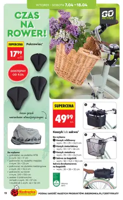 Biedronka - gazetka promocyjna Hity i inspiracje, od 07.04 od wtorku 07.04 do środy 22.04 - strona 12