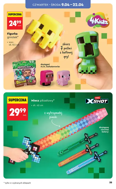 Biedronka - gazetka promocyjna Hity i inspiracje, od 07.04 od wtorku 07.04 do środy 22.04 - strona 35