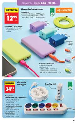 Biedronka - gazetka promocyjna Hity i inspiracje, od 07.04 od wtorku 07.04 do środy 22.04 - strona 31