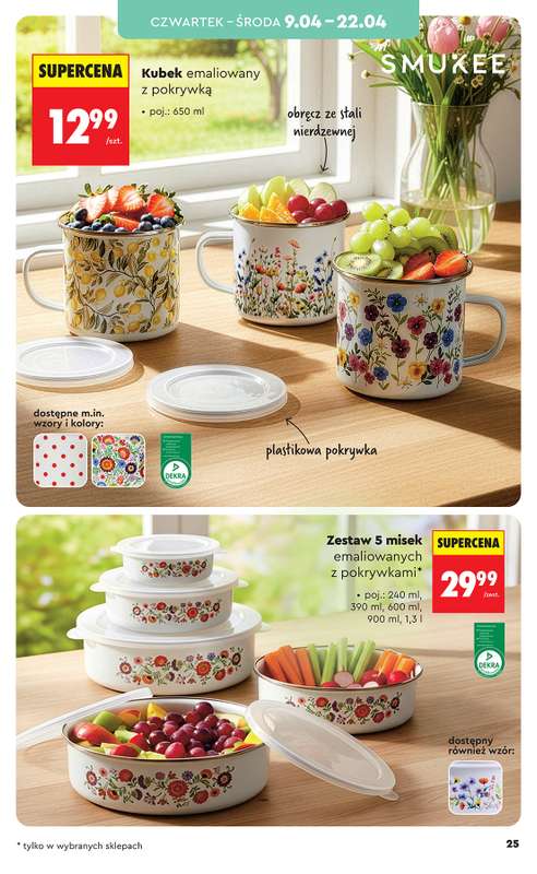 Biedronka - gazetka promocyjna Hity i inspiracje, od 07.04 od wtorku 07.04 do środy 22.04 - strona 25