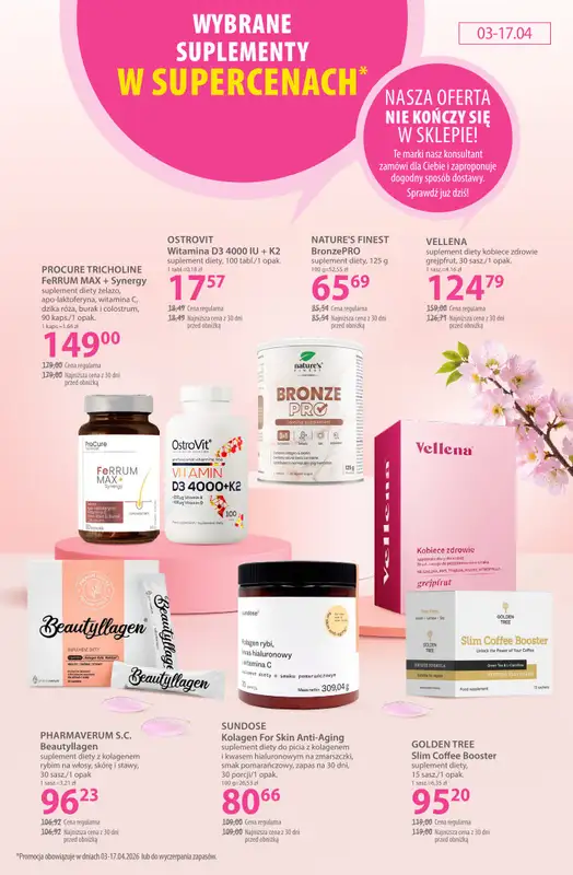 Hebe - gazetka promocyjna Gazetka od piątku 03.04 do piątku 17.04 - strona 17