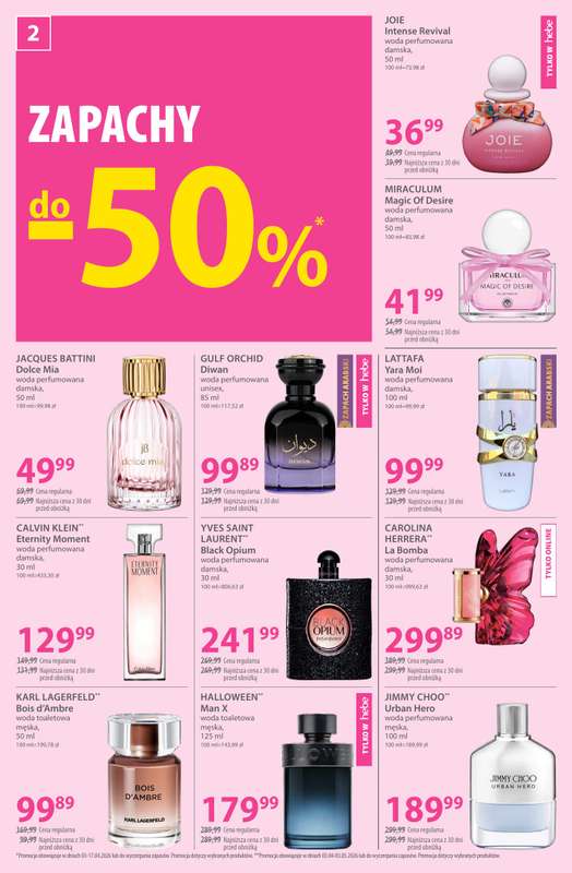 Hebe - gazetka promocyjna Gazetka od piątku 03.04 do piątku 17.04 - strona 2