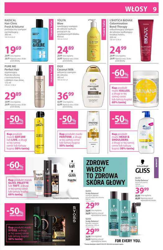 Hebe - gazetka promocyjna Gazetka od piątku 03.04 do piątku 17.04 - strona 9