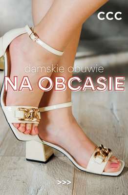 CCC - gazetka promocyjna Damskie SANDAŁY na obcasie od 99,99 zł od piątku 03.04 