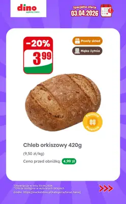 Dino - gazetka promocyjna Specjalna oferta na 03.04.2026 - promocje spoza gazetki od piątku 03.04 do piątku 03.04 - strona 2