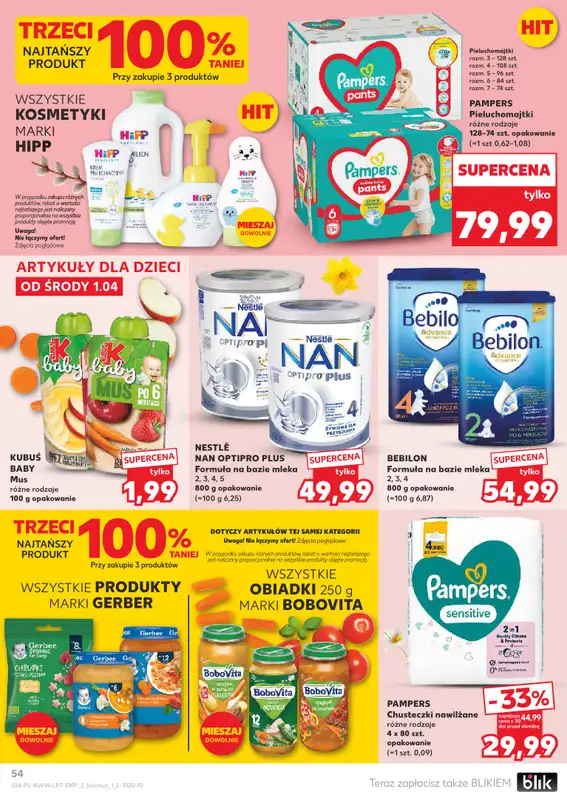 Kaufland - gazetka promocyjna Gazetka Tygodnia od środy 01.04 do środy 08.04 - strona 54