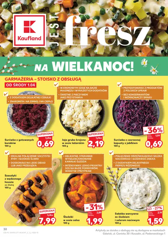 Kaufland - gazetka promocyjna Gazetka Tygodnia od środy 01.04 do środy 08.04 - strona 30