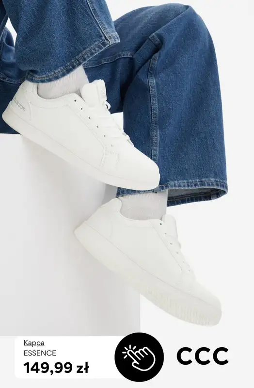 CCC - gazetka promocyjna Męskie białe SNEAKERSY   - strona 3