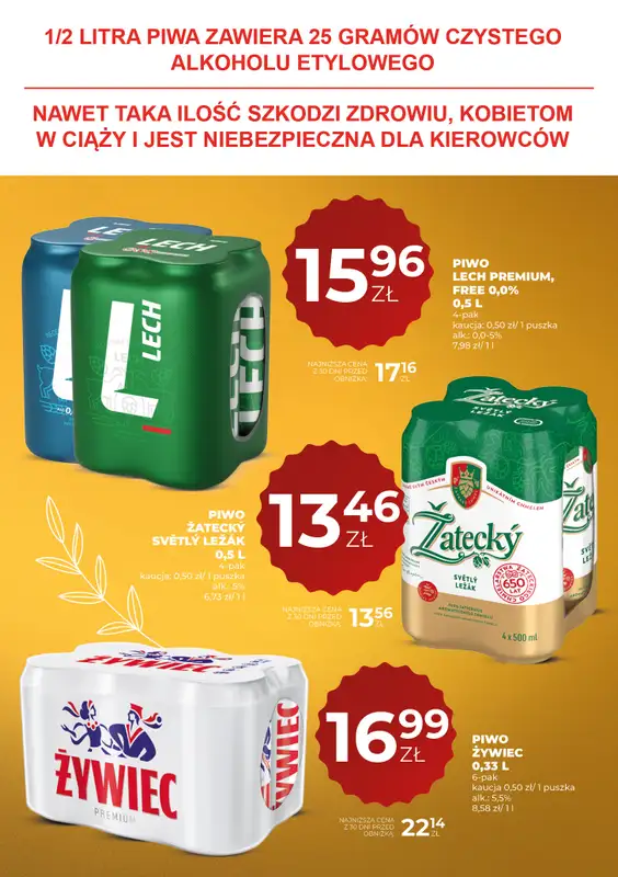 Duży Ben - gazetka promocyjna Gazetka piwna od piątku 03.04 do środy 15.04 - strona 9
