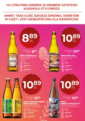 Duży Ben - gazetka promocyjna Gazetka piwna od piątku 03.04 do środy 15.04 - strona 13