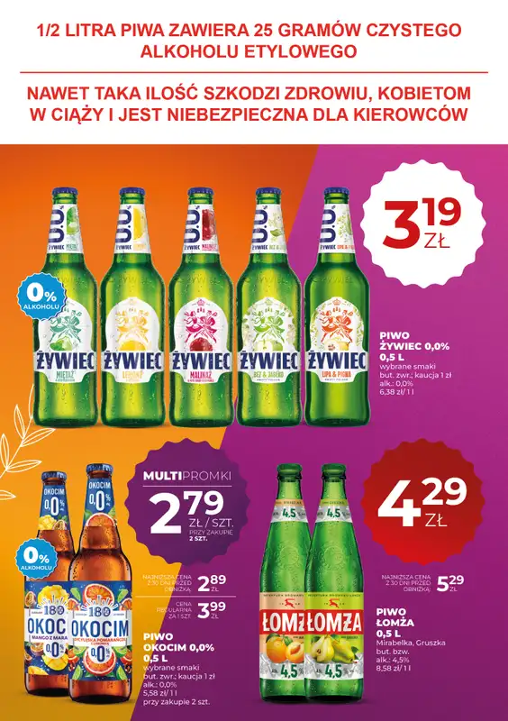 Duży Ben - gazetka promocyjna Gazetka piwna od piątku 03.04 do środy 15.04 - strona 10