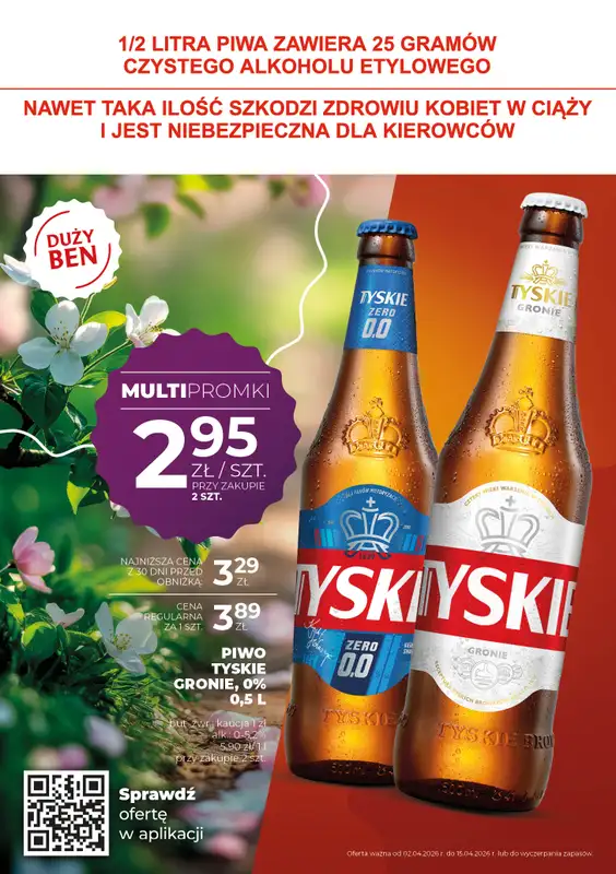 Duży Ben - gazetka promocyjna Gazetka piwna od piątku 03.04 do środy 15.04 - strona 6