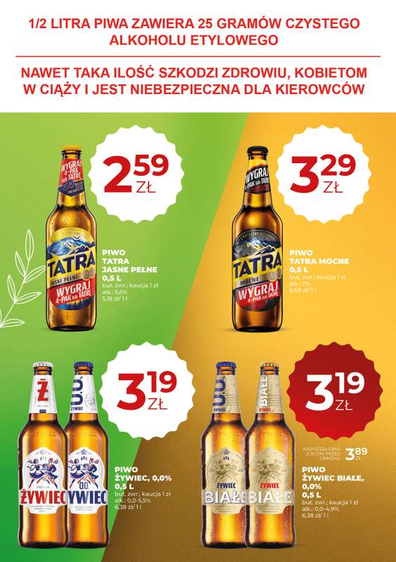 Duży Ben - gazetka promocyjna Gazetka piwna od piątku 03.04 do środy 15.04 - strona 2