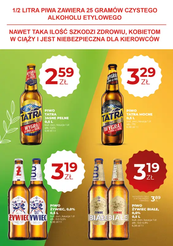 Duży Ben - gazetka promocyjna Gazetka piwna od piątku 03.04 do środy 15.04 - strona 2