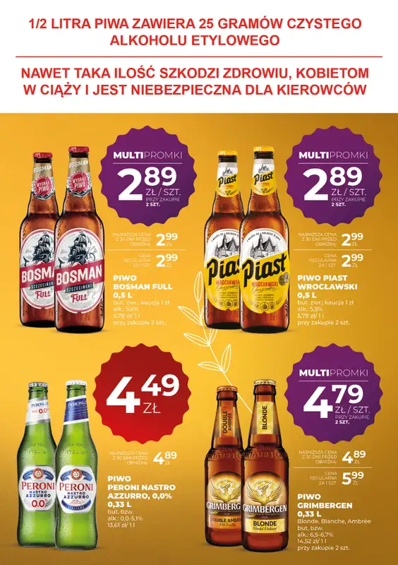 Duży Ben - gazetka promocyjna Gazetka piwna od piątku 03.04 do środy 15.04 - strona 5