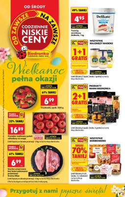 Biedronka - gazetka promocyjna Od środy od środy 01.04 do wtorku 07.04