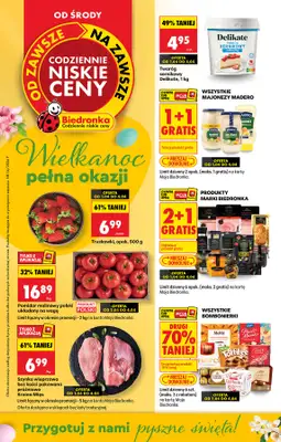 Biedronka - gazetka promocyjna Od środy od środy 01.04 do wtorku 07.04