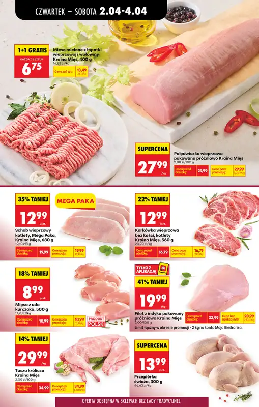 Biedronka - gazetka promocyjna Od środy od środy 01.04 do wtorku 07.04 - strona 40