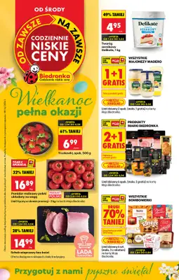 Biedronka - gazetka promocyjna Od środy, Z ladą tradycyjną od środy 01.04 do wtorku 07.04