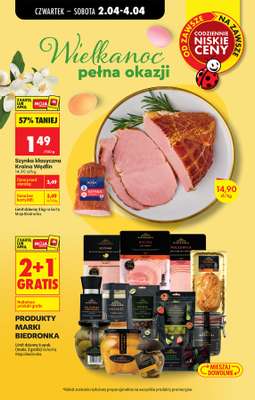 Biedronka - gazetka promocyjna Od środy, Z ladą tradycyjną od środy 01.04 do wtorku 07.04 - strona 14