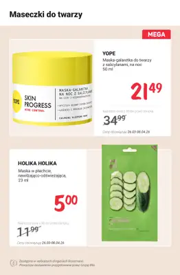 Rossmann - gazetka promocyjna Wiosenny niezbędnik pielęgnacyjny - SPRAWDŹ PROMOCJE! od soboty 04.04 do środy 08.04 - strona 4