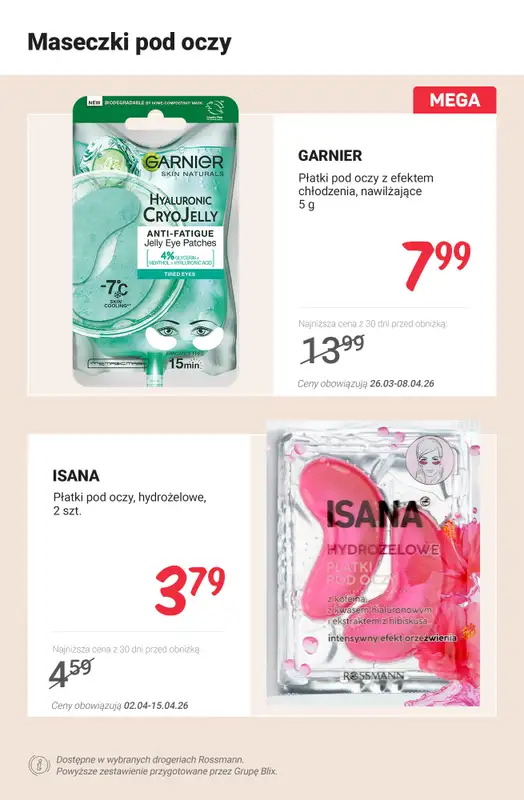 Rossmann - gazetka promocyjna Wiosenny niezbędnik pielęgnacyjny - SPRAWDŹ PROMOCJE! od soboty 04.04 do środy 08.04 - strona 5