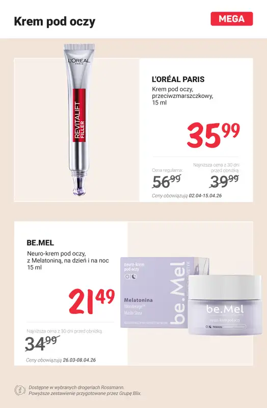 Rossmann - gazetka promocyjna Wiosenny niezbędnik pielęgnacyjny - SPRAWDŹ PROMOCJE! od soboty 04.04 do środy 08.04 - strona 3