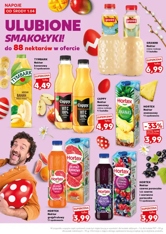 Kaufland - gazetka promocyjna Oferta Kaufland - SUPER SOBOTA od piątku 03.04 do soboty 04.04 - strona 24