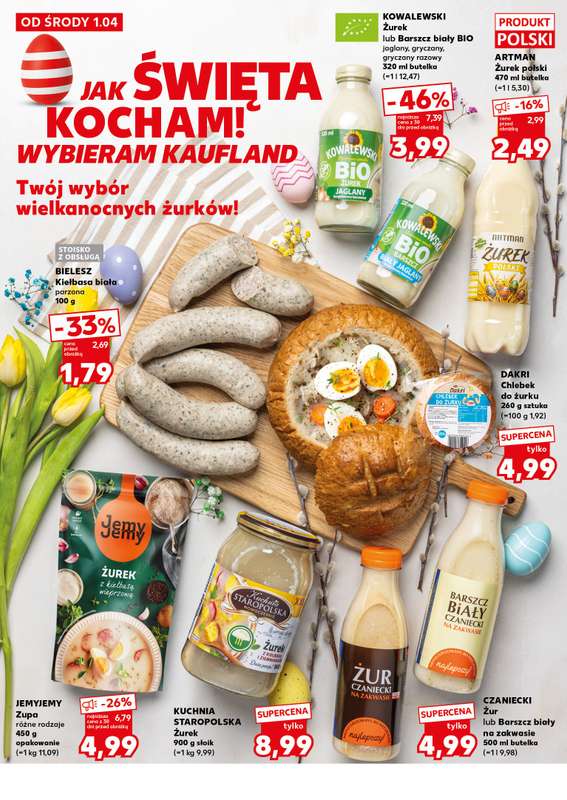Kaufland - gazetka promocyjna Oferta Kaufland - SUPER SOBOTA od piątku 03.04 do soboty 04.04 - strona 8