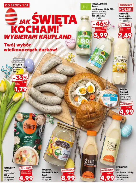 Kaufland - gazetka promocyjna Oferta Kaufland - SUPER SOBOTA od piątku 03.04 do soboty 04.04 - strona 8