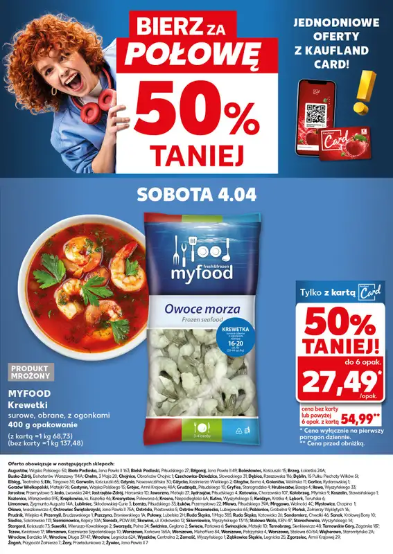 Kaufland - gazetka promocyjna Oferta Kaufland - SUPER SOBOTA od piątku 03.04 do soboty 04.04 - strona 30