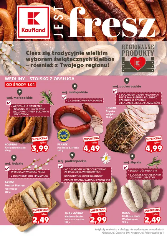 Kaufland - gazetka promocyjna Oferta Kaufland - SUPER SOBOTA od piątku 03.04 do soboty 04.04 - strona 16