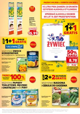 Kaufland - gazetka promocyjna Oferta Kaufland - SUPER SOBOTA od piątku 03.04 do soboty 04.04 - strona 3