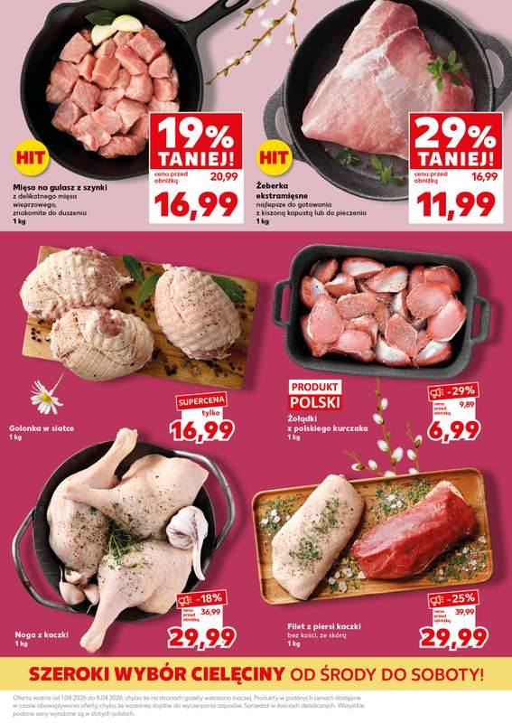 Kaufland - gazetka promocyjna Oferta Kaufland - SUPER SOBOTA od piątku 03.04 do soboty 04.04 - strona 15